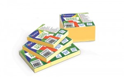 Picture of Piezīmju līmlapiņas Forpus 100x75mm 100l dzeltenas