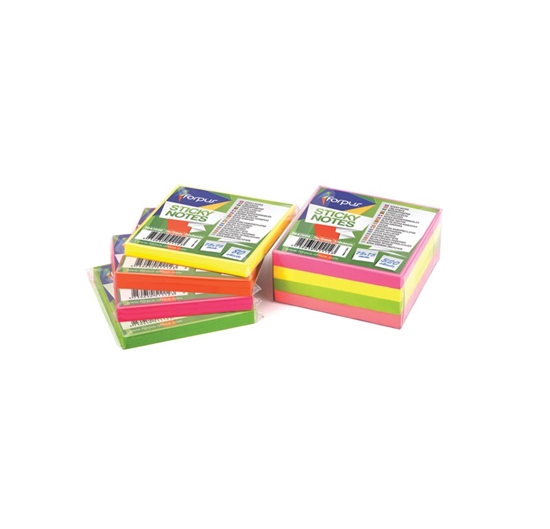 Picture of Piezīmju līmlapiņas Forpus 75x75mm 80l dzeltenas