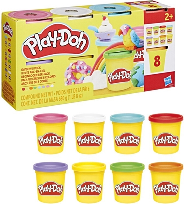 Attēls no Play-Doh 8 Pack 680 g - Rainbow