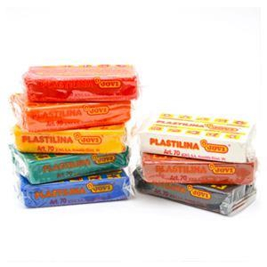 Picture of Plastilīns JOVI 70B 50gr brūna