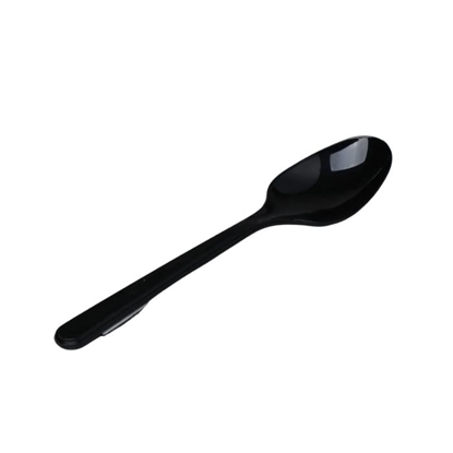 Picture of Plastmasas karotes 18cm, melnas,daudzreizlietojamās, PS, iepakojumā 50gab. (40iep/kastē)