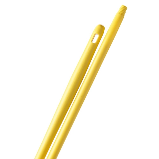 Picture of Plastmasas kāts ar vītni ARICASA, 145cm, dzeltens, (10gab/kastē)