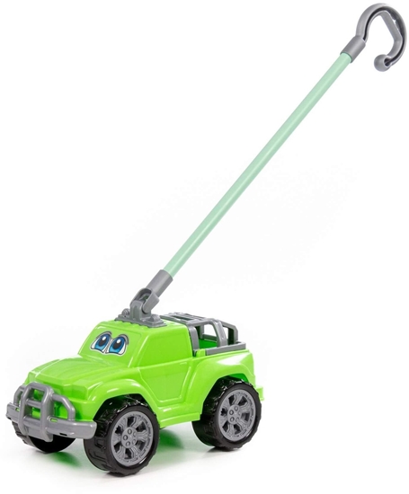 Picture of Polesie 01911 Samochód do pchania Deni z rczk zielony
