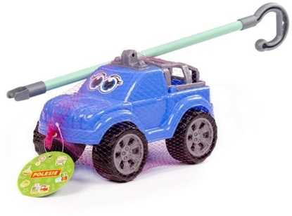 Picture of Polesie 75014 Samochód do pchania Bobi z rczk niebieski