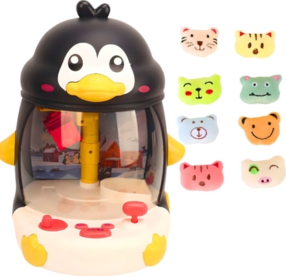 Picture of ProNice POAWIACZ ZABAWEK AUTOMAT PINGWIN MASZYNA MUZYKA DWIKI I WIATA