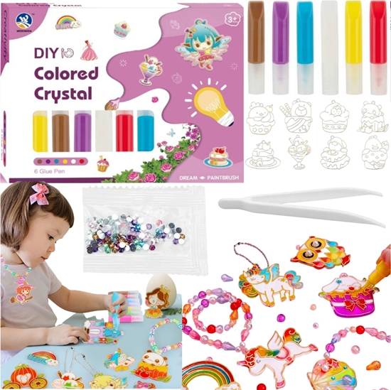 Picture of ProNice Zestaw Artystyczny  Kreatywny Do Malowania Szablony Wzory Zawieszki Nauka