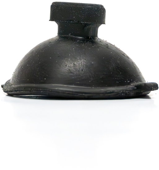 Изображение Przyssawka do akwarium, czarna, 34x20 mm, uchwyt prostoktny d. 11 mm 50szt./op.