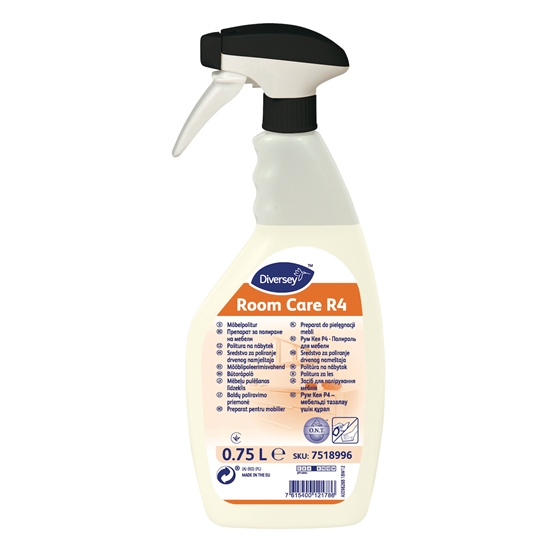Picture of Pulēšanas līdzeklis mēbelēm ROOM CARE R4 750ml, 6gb./iep.