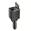 Picture of Riff M14 7in1 daudzfunkcionāls automašīnas lādētājs x2 USB / x2 Type-C ar iebūvētiem kabeļiem x2 Type-C / x1 Lightning