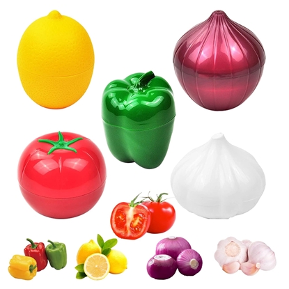 Picture of Riff plastmasas dārzeņu uzglabāšanas kastes svaiguma saglabāšanai (5 gab.)