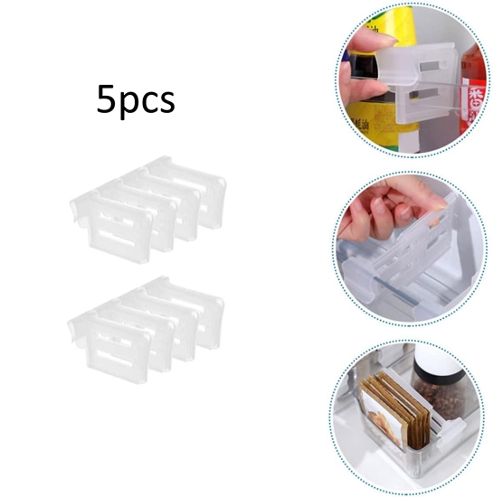 Picture of Riff Universāls izturīgs sadalītājs (ledusskapim, kastēm) regulējams garums no 8 līdz 12 cm (5 gab.)