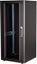 Picture of Roline 19-inch network cabinet Basic 26 U, 600x600 WxD glass door black