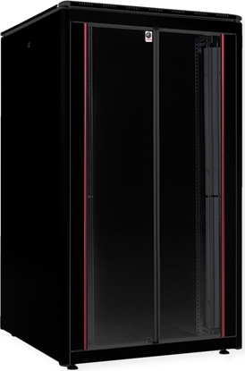 Attēls no Roline 19-inch network cabinet Pro 26 U, 800x800 WxD Glass door black