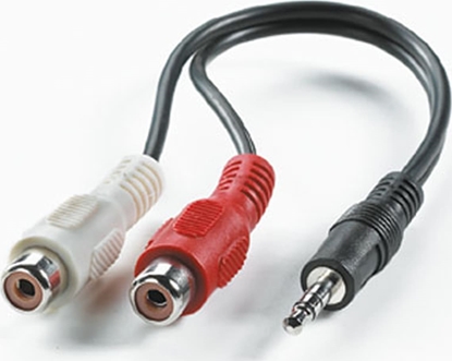Attēls no Roline 3.5mm/2x RCA (F) Cable, 0.2 m