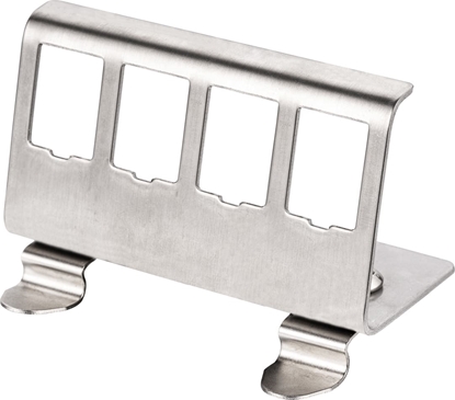 Attēls no Roline DIN Rail Adapter, empty, for 4x Keystones