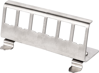 Attēls no Roline DIN Rail Adapter, empty, for 6x Keystones