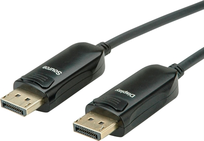 Attēls no Roline DisplayPort v1.4 Cable (AOC), M/M, 15 m