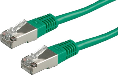 Picture of Roline FTP Patch Cord Cat.5e (Class D), green, 5 m