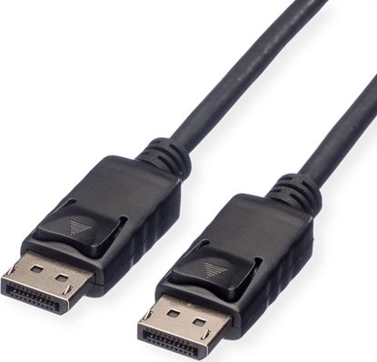 Attēls no Roline Green DisplayPort Cable, DP-DP, TPE, M/M, black, 5 m