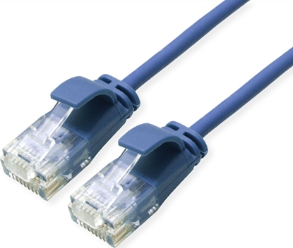 Picture of Roline Green UTP Data Center Patch Cord Cat.6A (Class EA), LSOH, Slim, blue, 5 m