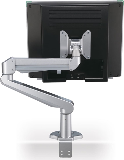 Picture of Roline LCD Monitor Stand Pneumatic, Desk Clamp, Pivot, 2 Joints