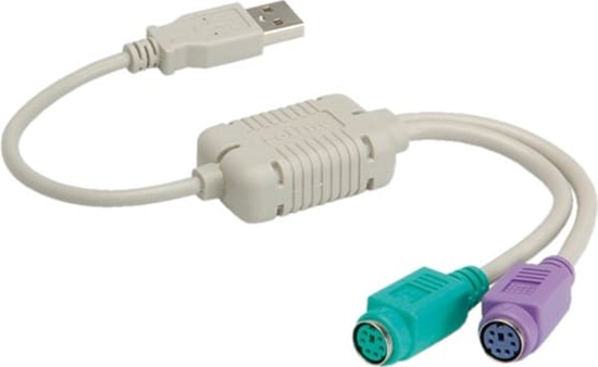 Изображение Roline USB-2xPS/2 pārveidotājs