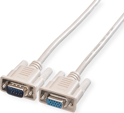 Изображение Roline VGA Cable, HD15, F/M, 6 m