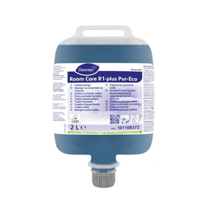 Picture of ROOM CARE R1 PLUS PUR-ECO Koncentrēts tualetes tīrīšanas līdzeklis 1.5L (2gab/iep)