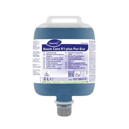 Picture of ROOM CARE R1 PLUS PUR-ECO Koncentrēts tualetes tīrīšanas līdzeklis 2L (2gab/iep)