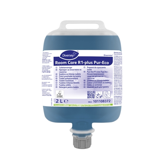 Picture of ROOM CARE R1 PLUS PUR-ECO Koncentrēts tualetes tīrīšanas līdzeklis 2L (2gab/iep)