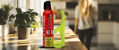 Изображение Safe SET Hasicí sprej  750 RED + drák  75F