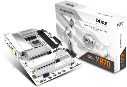 Attēls no SAPPHIRE PURE X870A WIFI7 1xHDMI 1.4 1xDP 1.2