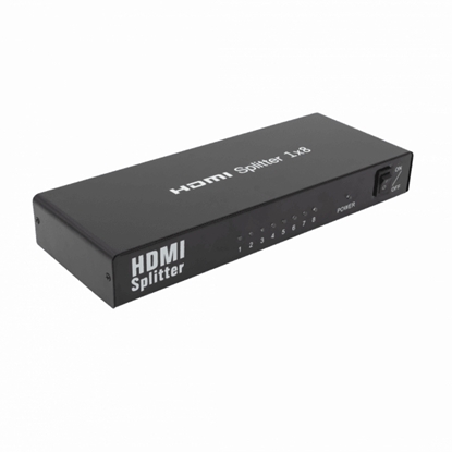 Picture of Sbox HDMI Splitter 1x8 HDMI-1.4 HDMI-8