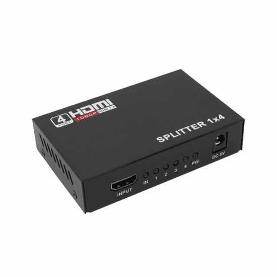 Picture of Sbox HDMI-4 HDMI Splitter 1x4 HDMI-1.4 HDMI-4