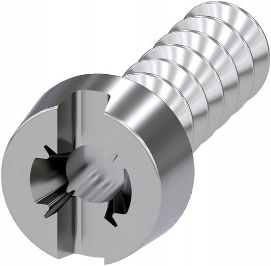 Picture of Siemens ruba uziemiajca do urz. w wersji metalowej 22mm zast. przy montau urz. metalowych w panelach nieprzewodzcych 3SU1950-0KK80-0