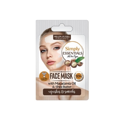 Picture of SIMPLY ESSENTIALS sejas maska ar Macadamia oil & Shea Butter 7ml