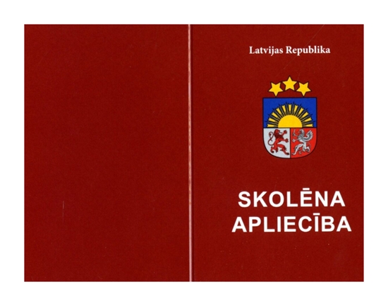 Picture of Skolēna apliecība 5-12 klasei (sarkana)