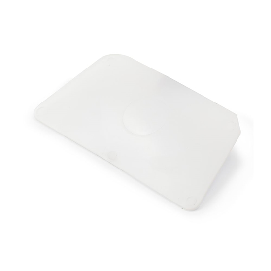 Picture of Skrāpis ARICASA, 230 mm, PP, balts, (10gab/kastē)