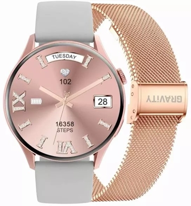 Picture of Smartwatch Gravity Róowe Zoto Pasek i Bransoleta GT5-5