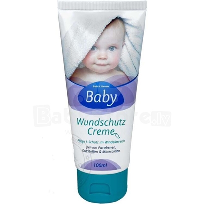 Picture of +SOFT & GENTLE BABY WUNDSCHUTZ krēms 100ml ( Izcelsmes valsts Vācija )