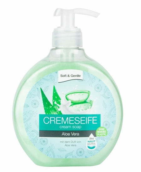 Picture of SOFT & GENTLE krēmziepes aloe 500ml. ( Izcelsmes valsts Vācija )