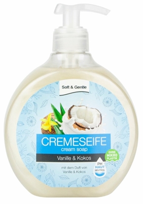 Picture of SOFT & GENTLE krēmziepes vaniļa & kokoss, 500ml