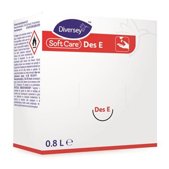 Picture of Soft Care Des E H5 Roku gēla dezinfekcijas līdzeklis uz spirta bāzes 0.8L (6gab./kastē)