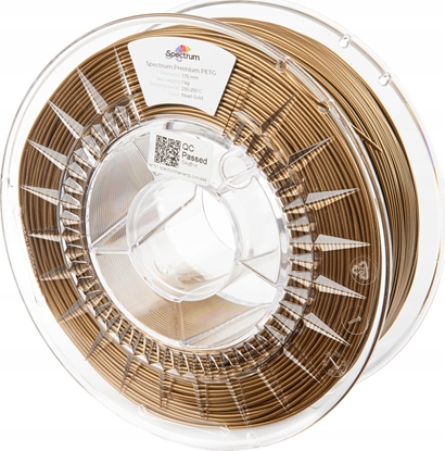 Attēls no Spectrum Nawój filamentowy (filament) Premium PET-G 1.75mm PEARL GOLD 1kg