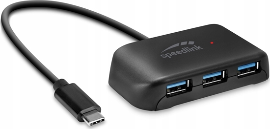 Изображение Speedlink SNAPPY EVO USB Hub 4-Port, Type-C to USB 3.0