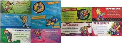 Picture of Stamp Zaproszenia Young 10szt. Mix wzorów