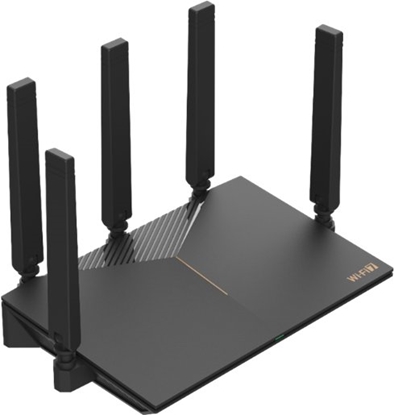 Изображение Strong ROUTERBE3600 WIFI7 router bezprzewodowy 2.5 Gigabit Ethernet Dual-band (2.4 GHz/5 GHz) Czarny