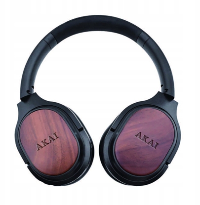 Picture of SUCHAWKI BLUETOOTH AKAI BTH-W150ANC BAMBOO ANC NAUSZNE