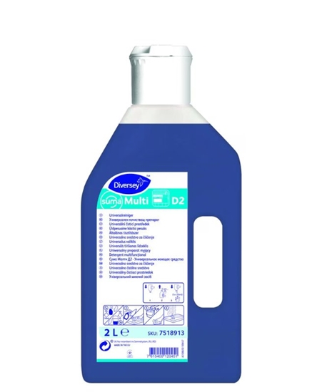 Picture of Suma Multi D2 universālais mazgāšanas līdzeklis 2L (6 gab./iepak.)