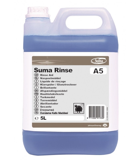 Picture of Suma RINSE A5 Skalošanas līdzeklis trauku mazgājamajai mašīnai 5L (2gab/iep)